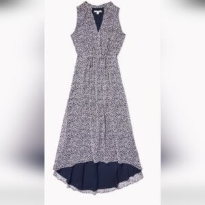 Tommy Hilfiger Navy and Light Pink Patterned Dress